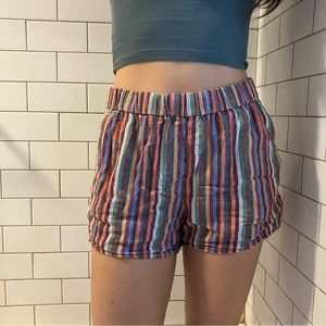 Madewell striped shorts